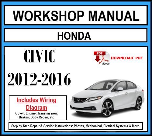 Honda Civic (2012-2016) Workshop Manual