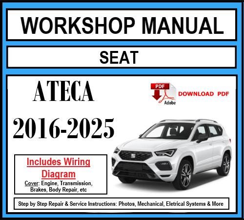Seat Ateca (2016-2025) Workshop Manual