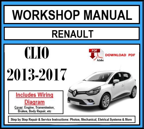 Renault Clio (2013-2017) Workshop Manual