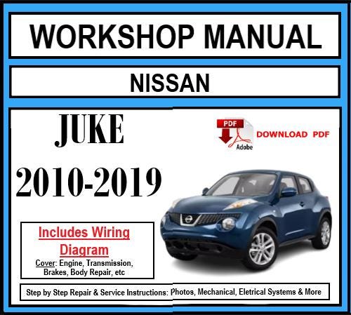 Nissan Juke (2010-2019) Workshop Manual