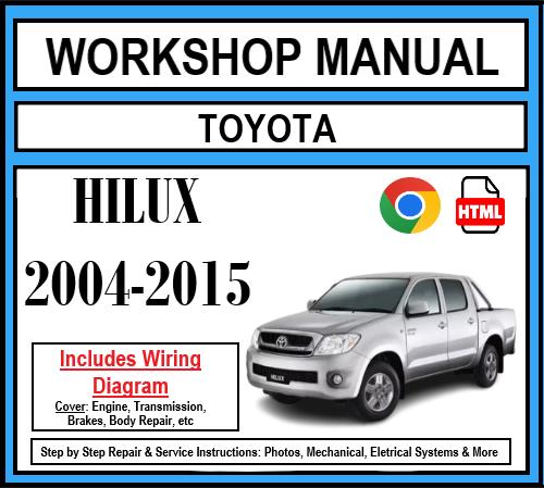 Toyota Hilux (2004-2015) Workshop Manual
