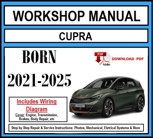 Cupra Born (2021-2025) Workshop Manual