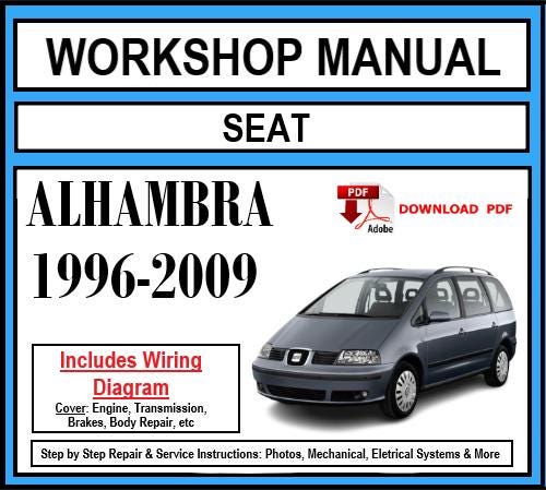 Seat Alhambra (1996-2009) Workshop Manual