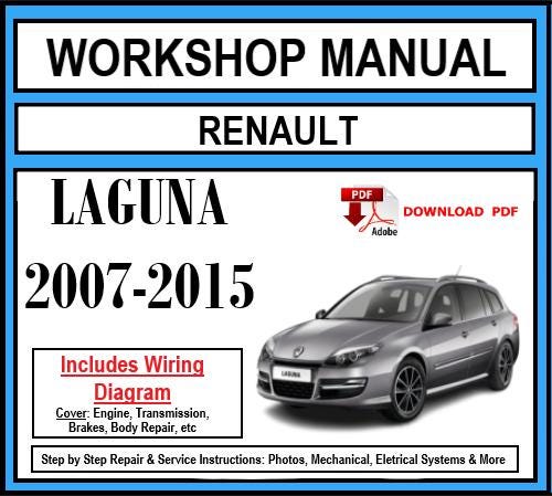 Renault Laguna (2007-2015) Workshop Manual