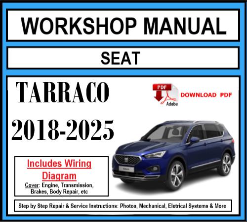 Seat Tarraco (2018-2025) Workshop Manual