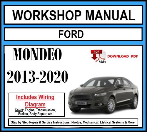 Ford Mondeo (2013-2020) Workshop Manual