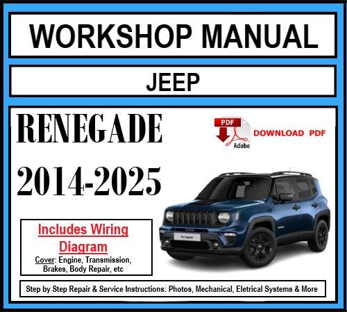 Jeep Renegade (2014-2025) Workshop Manual