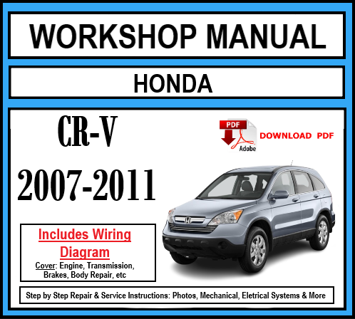 Honda CR-V (2007-2011) Workshop Manual