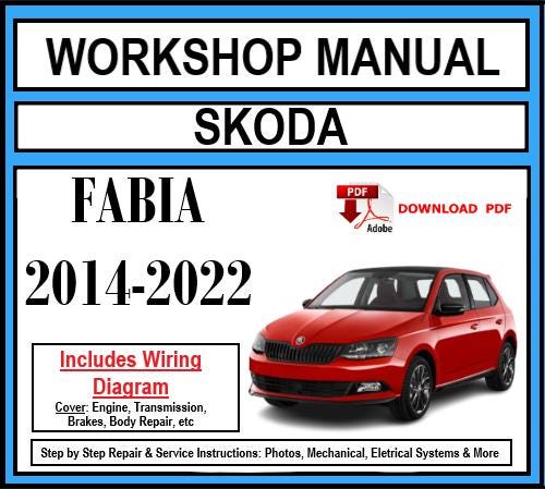 Skoda Fabia (2014-2022) Workshop Manual