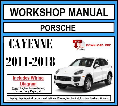 Porsche Cayenne (2011-2018) Workshop Manual