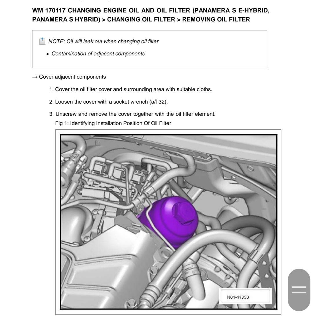Workshop Manual [Porsche Panamera] 2009-2016
