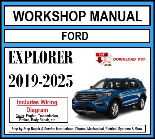 Workshop Manual [Ford Explorer] 2019-2025