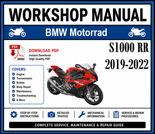 Workshop Manual [BMW S1000 RR] 2019-2022