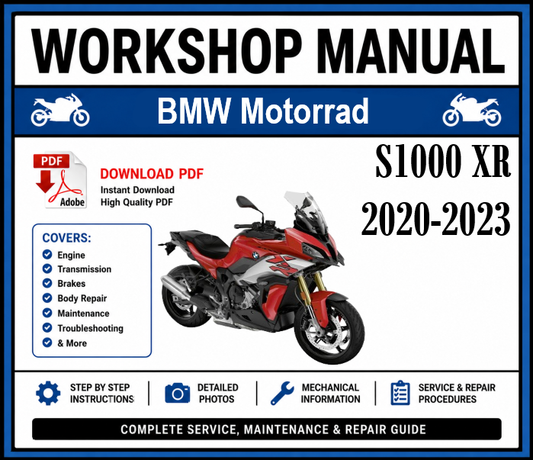 Workshop Manual [BMW S1000 XR] 2020-2023