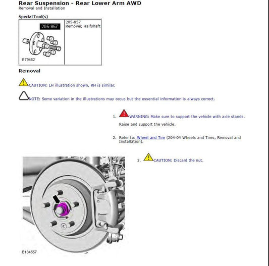 Workshop Manual [Range Rover Evoque] 2011-2018