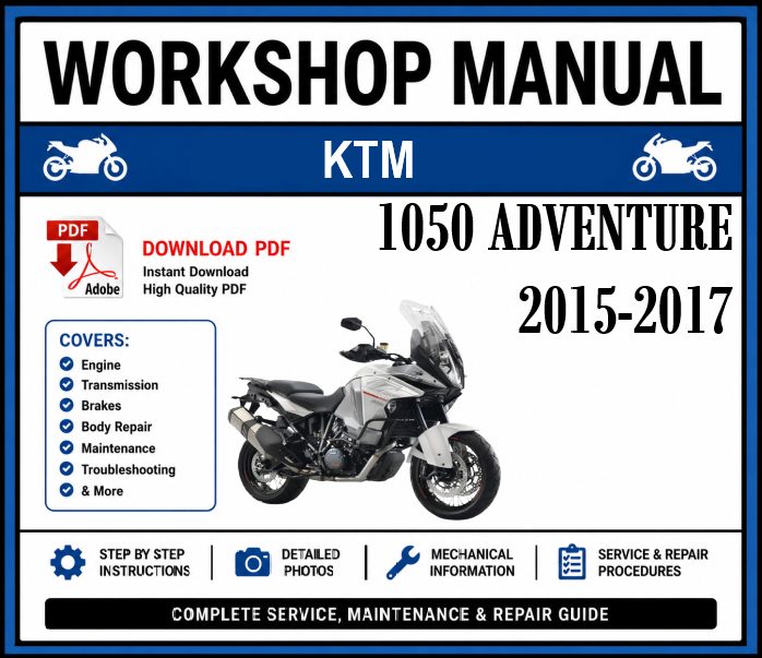 Workshop Manual [KTM 1050 Adventure] 2015-2017