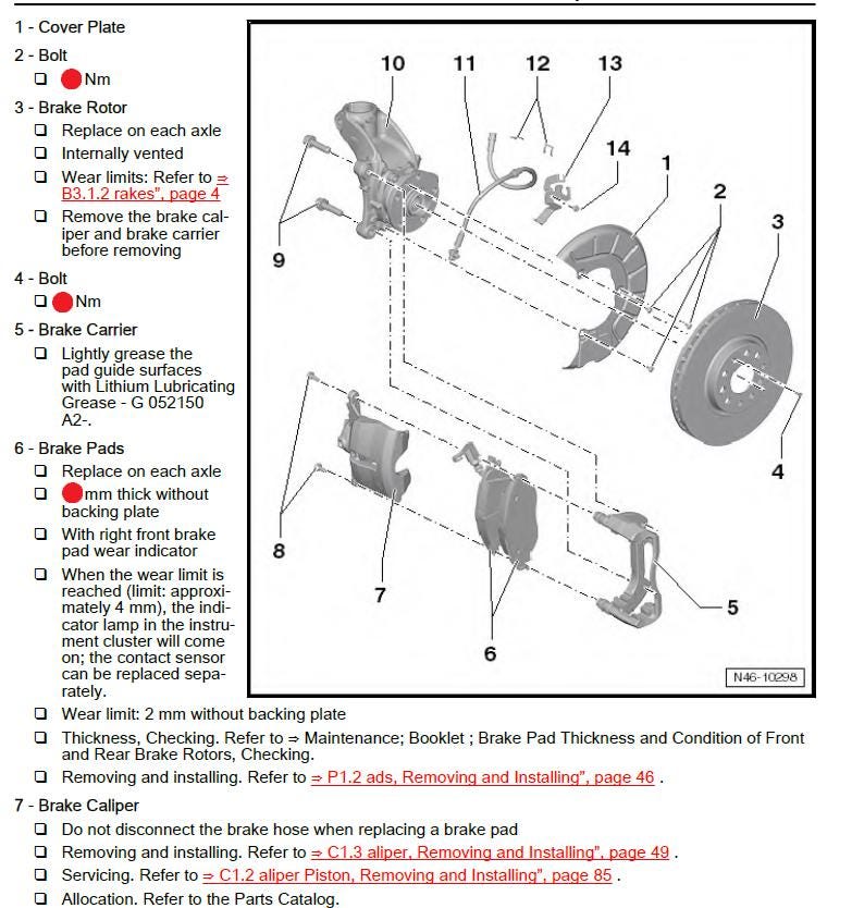Workshop Manual [VW Touareg] 2003-2010