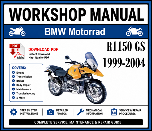Workshop Manual [BMW R1150 GS] 1999-2004