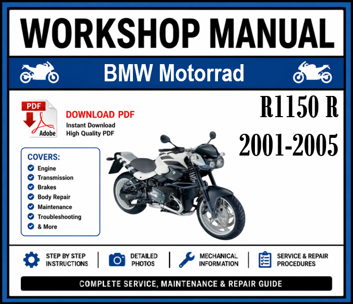 Workshop Manual [BMW R1150 R] 2001-2005
