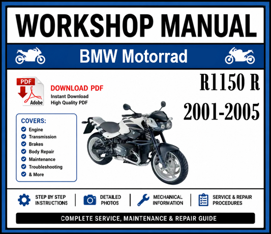 Workshop Manual [BMW R1150 R] 2001-2005