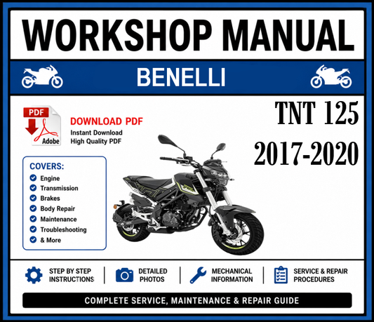 Workshop Manual [Benelli TNT 125] 2017-2020
