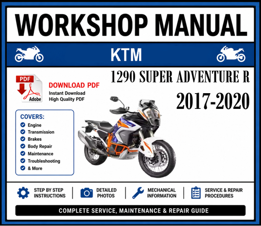 Workshop Manual [KTM 1290 Super Adventure R] 2017-2020