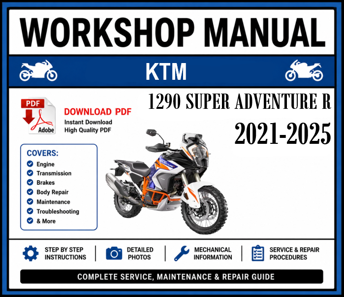 Workshop Manual [KTM 1290 Super Adventure R] 2021-2025