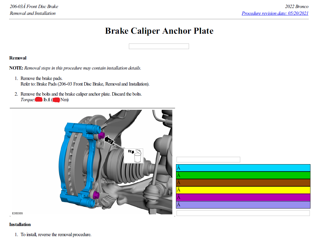 Workshop Manual [Ford Bronco] 2021-2026