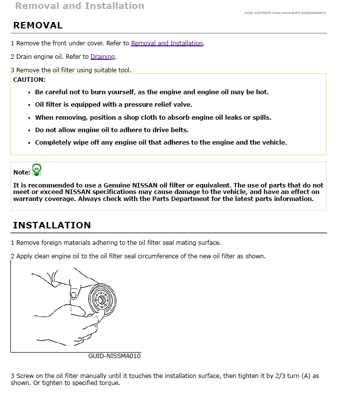 Werkstatthandbuch [Nissan Navara] 2014-2025