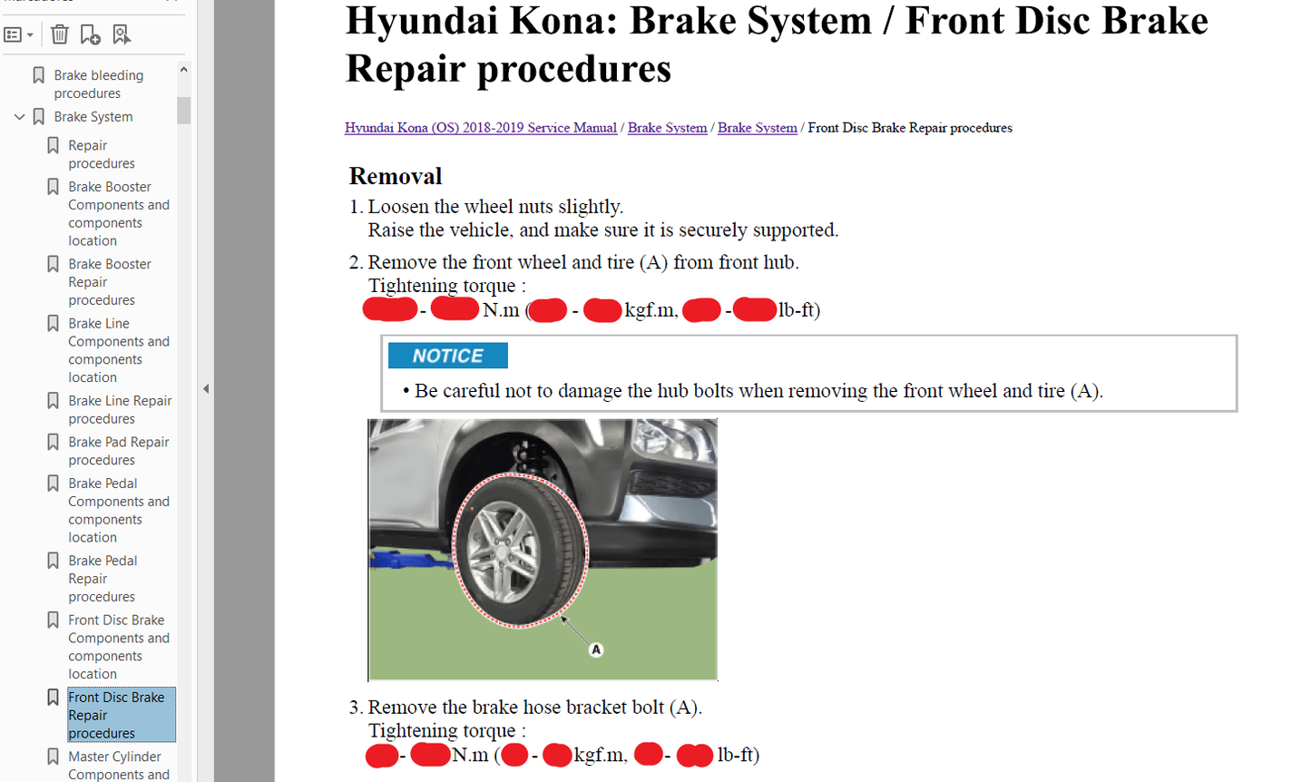 Workshop Manual [Hyundai Kona] 2017-2022
