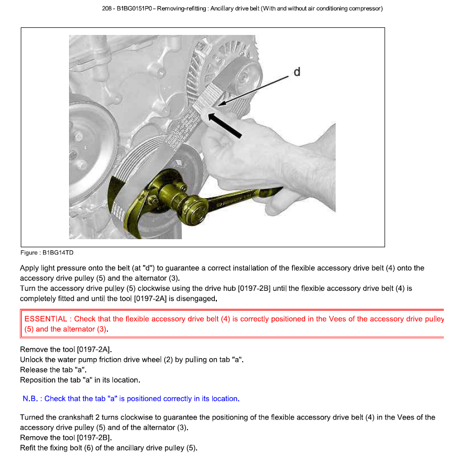 Workshop Manual [Peugeot 208] 2012-2019