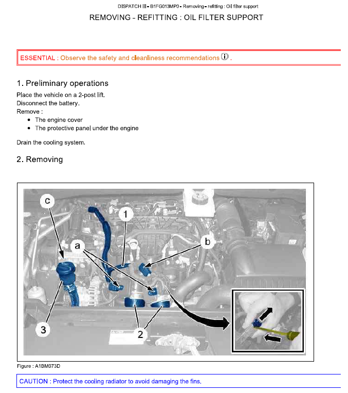 Workshop Manual [Citroën Jumpy] 2007-2016