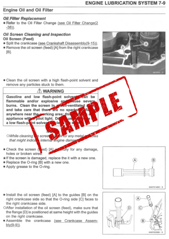 Workshop Manual [Kawasaki Ninja 400] 2018-2021