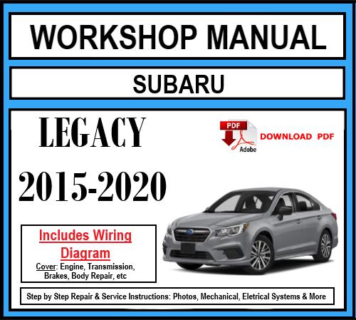 Workshop Manual [Subaru Legacy] 2015-2020