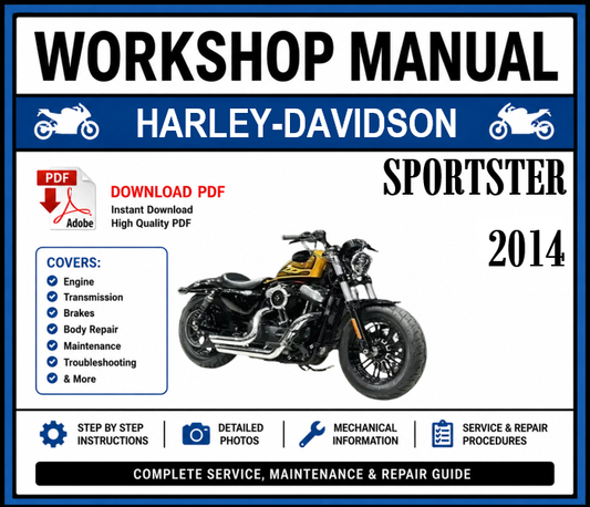Workshop Manual [Harley-Davidson Sportster] 2014