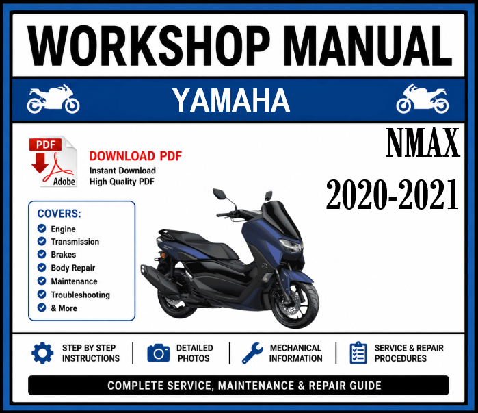 Workshop Manual [Yamaha NMax] 2020-2021