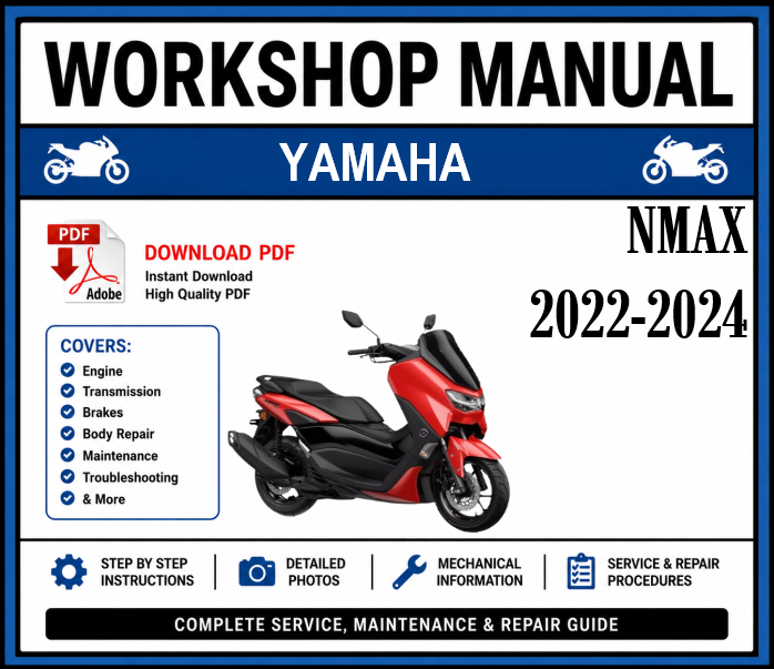 Workshop Manual [Yamaha NMax] 2022-2024