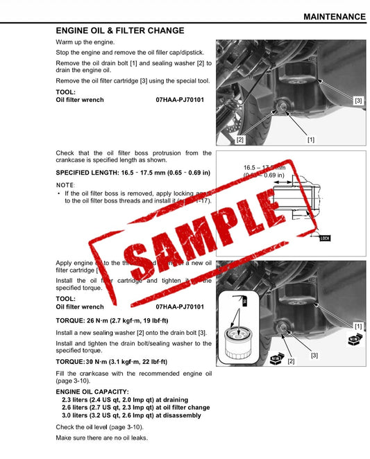 Workshop Manual [Honda CB 650R] 2024-2026