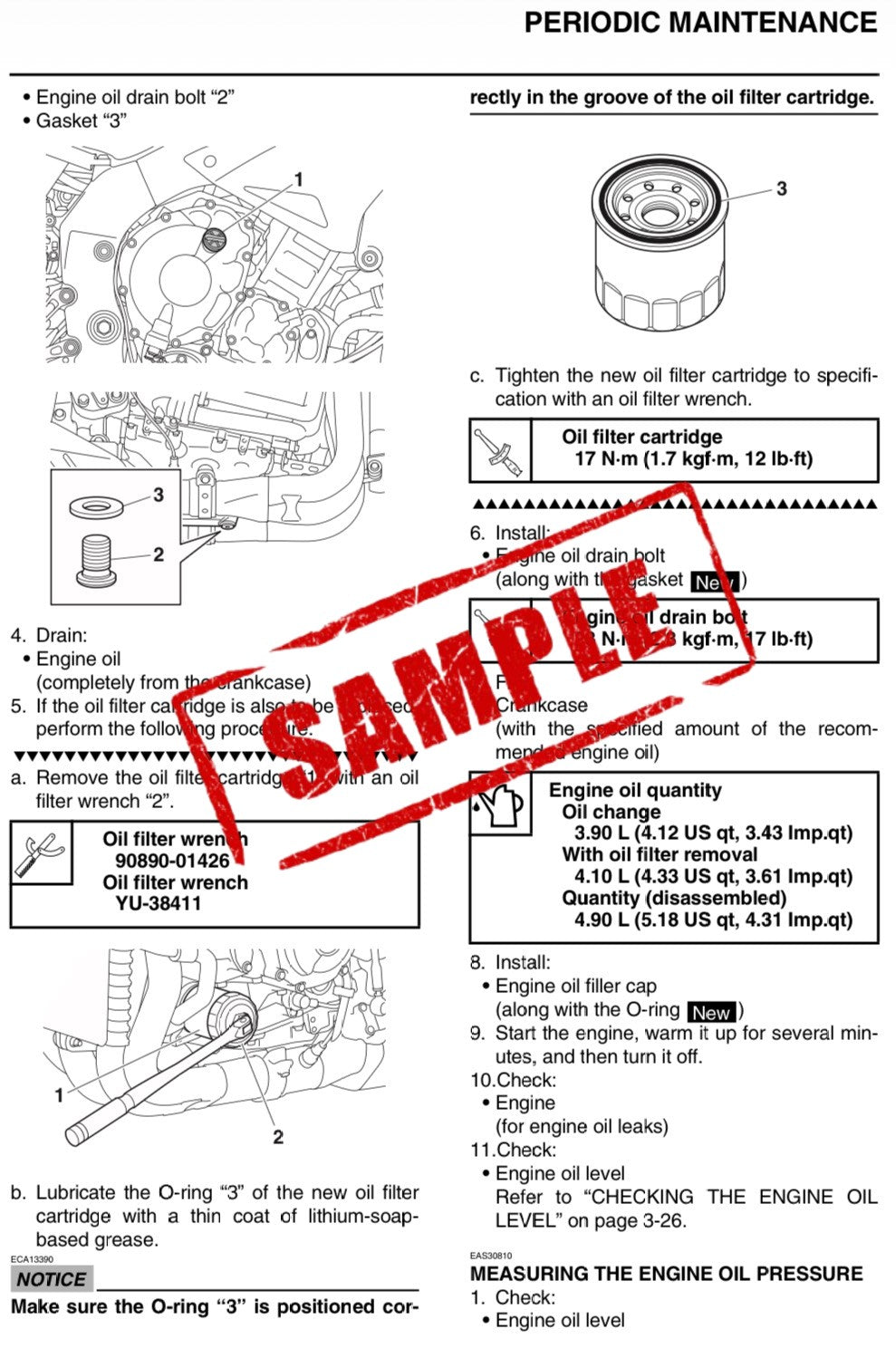 Workshop Manual [Yamaha MT-07] 2021-2024