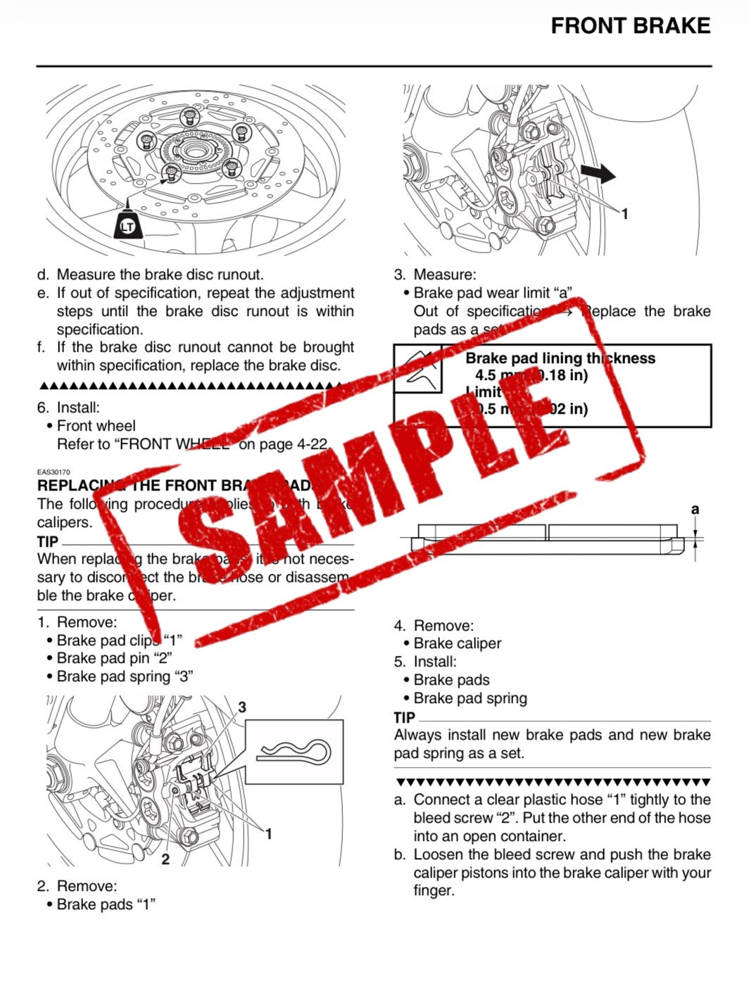 Workshop Manual [Yamaha MT-07] 2021-2024