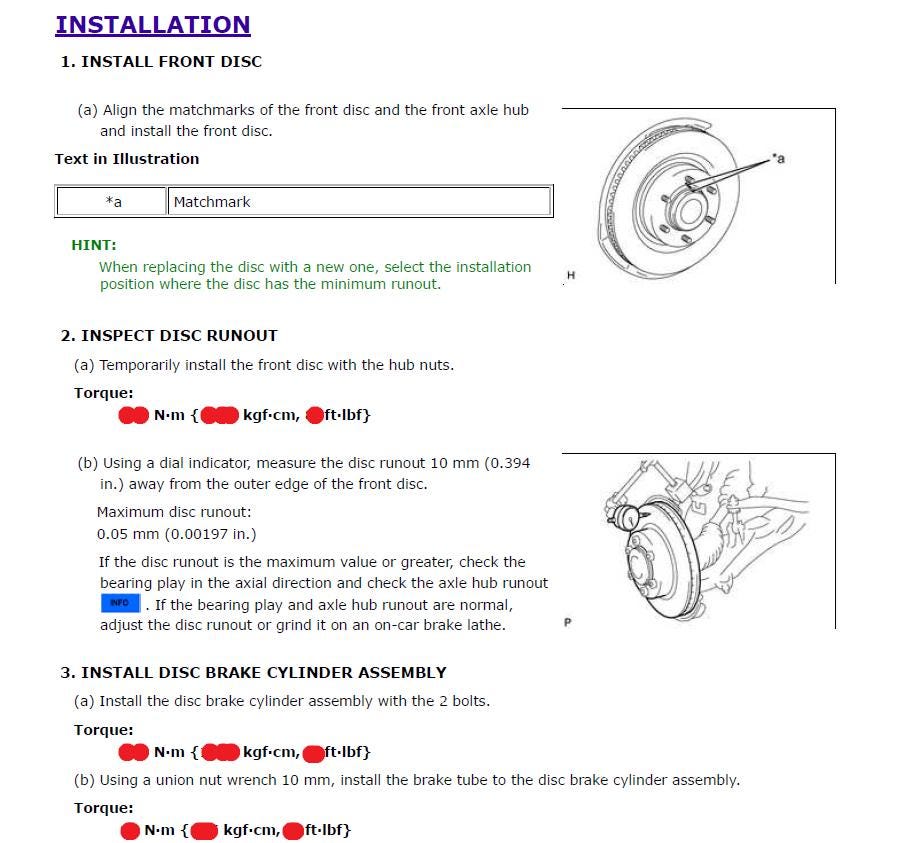 Workshop Manual [Toyota Tacoma] 2015-2023