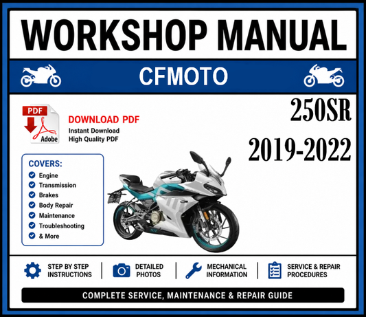 Workshop Manual [CFMoto 250SR] 2019-2022