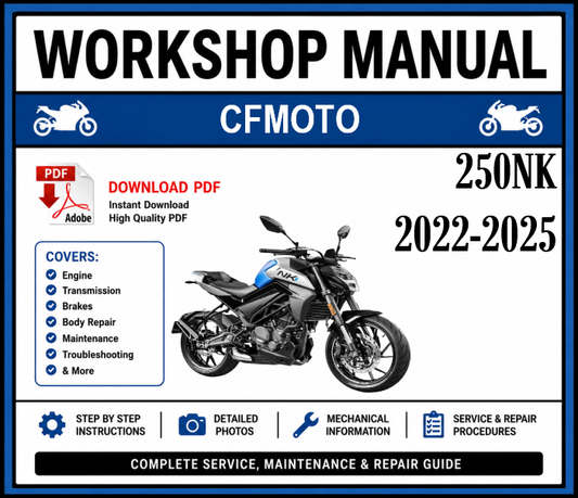Workshop Manual [CFMoto 250NK] 2022-2025