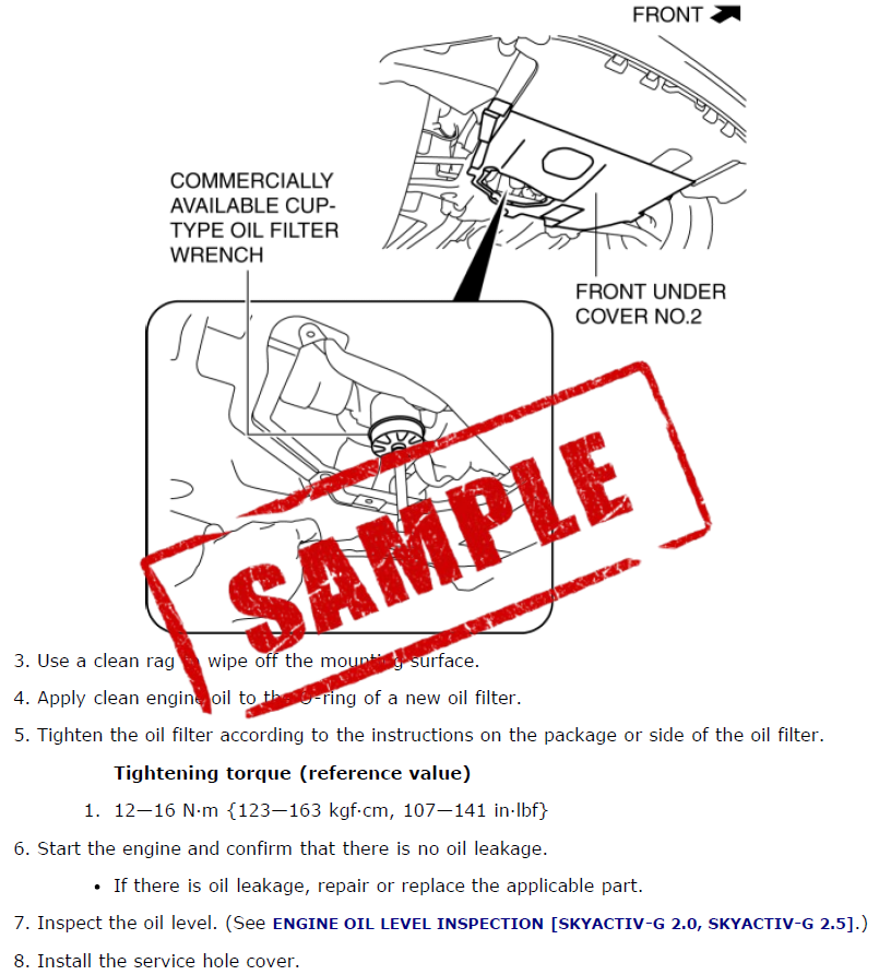 Werkstatthandbuch [Mazda 3] 2019-2025
