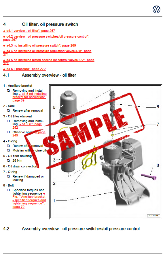 Workshop Manual [VW Golf] (MK4) 1997-2006