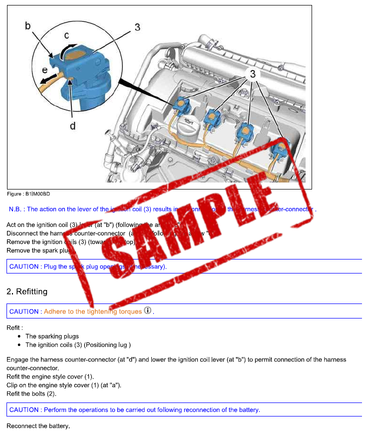 Werkstatthandbuch [Peugeot 208] 2012-2019
