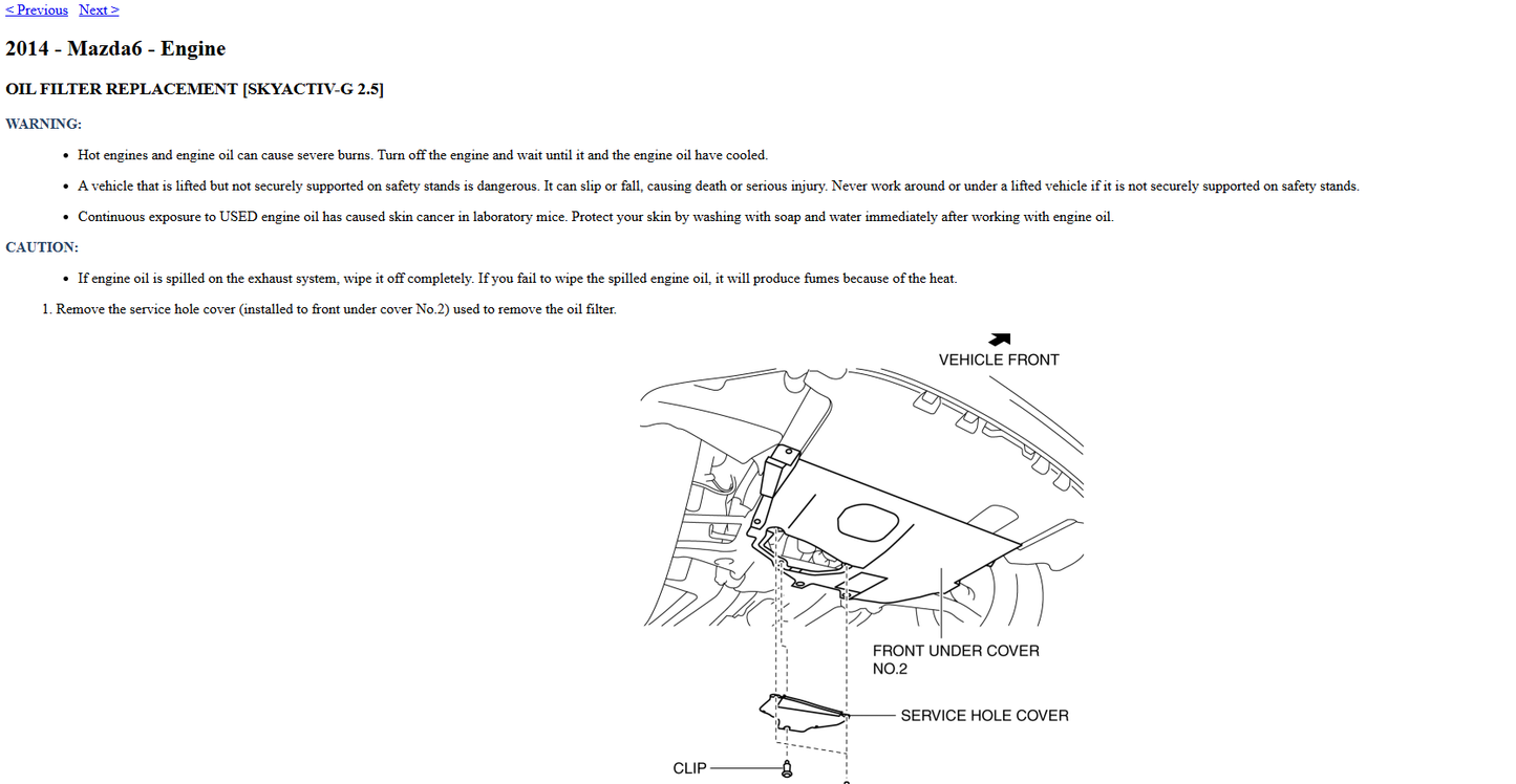 Werkstatthandbuch [Mazda 3] 2019-2025