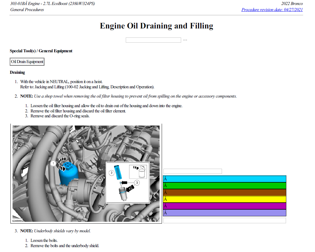 Workshop Manual [Ford Bronco] 2021-2026