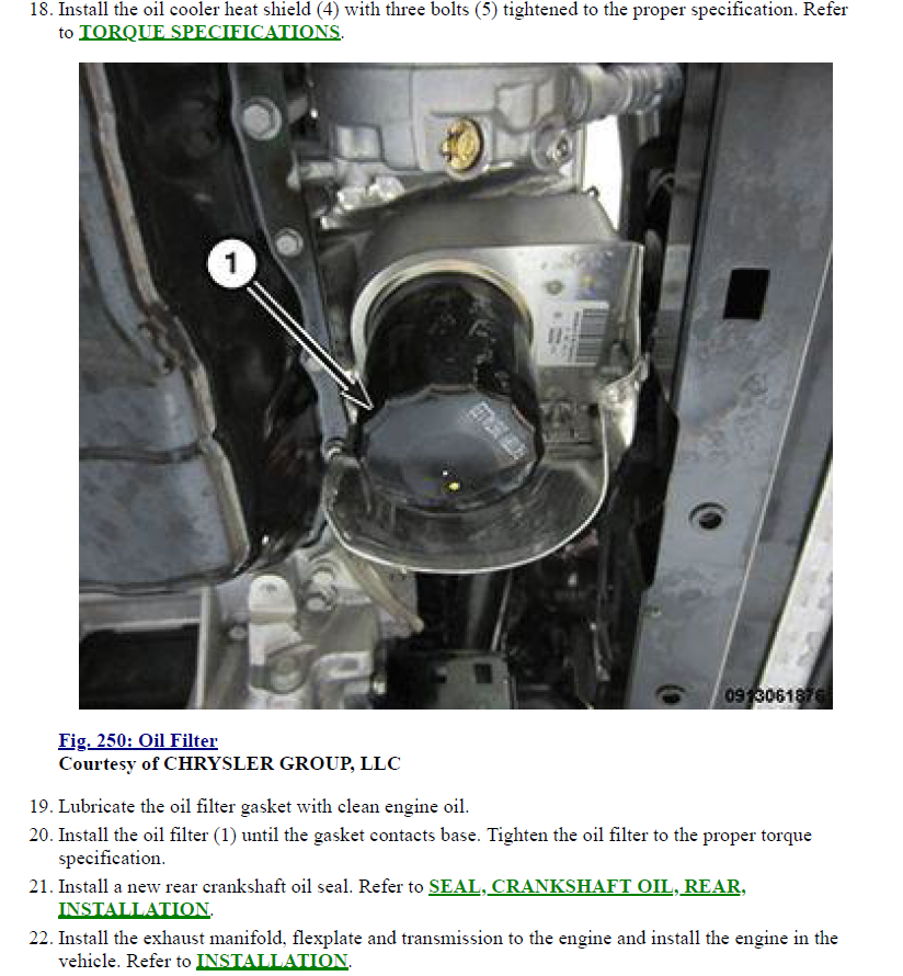 Workshop Manual [Chrysler 200] 2015-2017