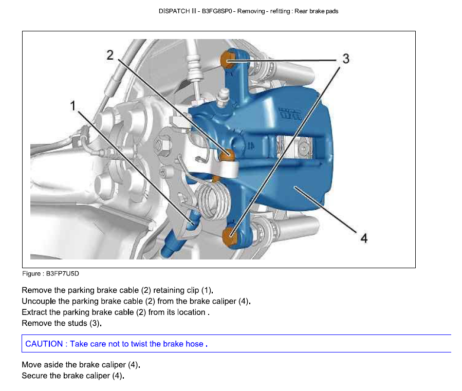 Workshop Manual [Citroën Jumpy] 2007-2016